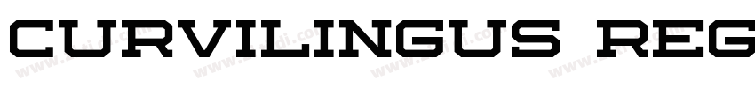 Curvilingus Regular字体转换 Curvilingus Regular字体转换